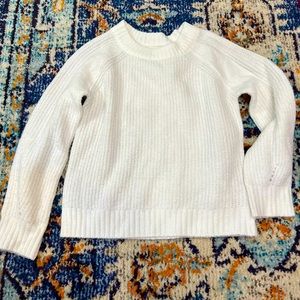 Girls white/cream sweater